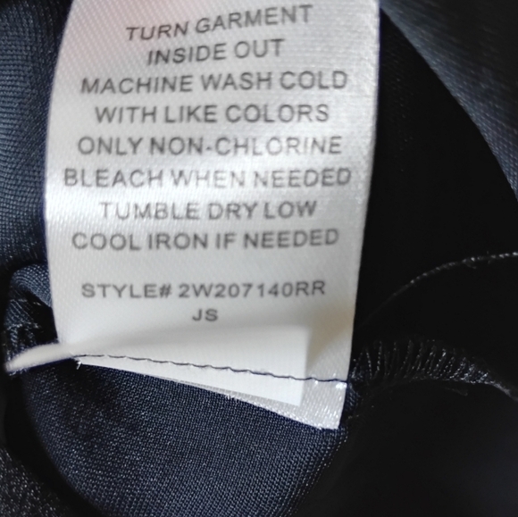 Rachel Roy Button Down Blouse XL Silky Midnight Blue Minimalist Holiday NWT - Picture 8 of 9